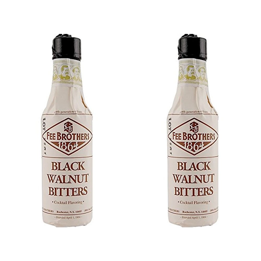 Fee Brothers Black Walnut Cocktail Bitters - Premium Flavor - BartendersFavorite - 5 oz - 2 Pack
| Fee Brothers Black W